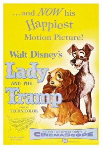 دانلود انیمیشن لیدی و بانو Lady and the Tramp 1955 دوبله فارسی